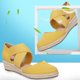 thumbnail image 1 of Summer Slope Cuerda de cáñamo Sandalias de gran tamaño Banda elástica Zapatos de pescador Wmkox8yii  sa1738, 1 of 3