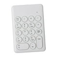 thumbnail image 2 of lionlar 1 Numeric Keypad with Receiver Anti Slip ed Mini Keyboard for Laptop Desktop White A, 2 of 8