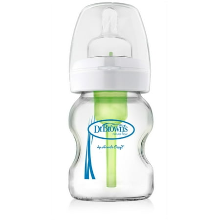 Series 150 Bottle - Dr Brown s Natural Flow Wide-Neck 0 Months 1 Glass Bottle 5 oz 150 ml