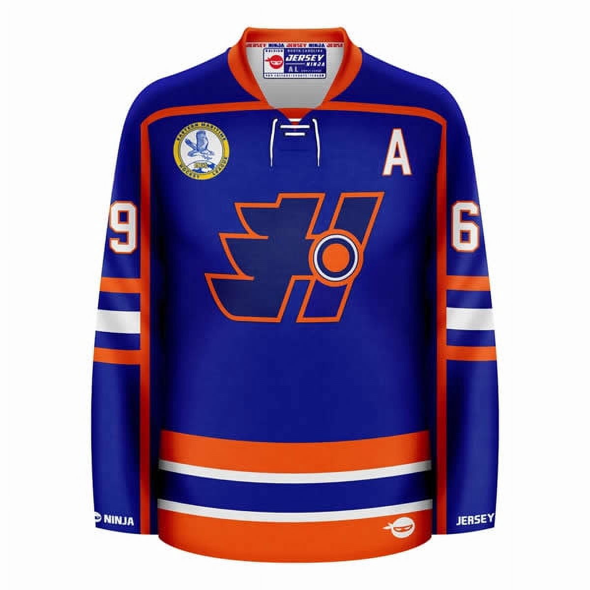 Halifax Highlanders Doug Glatt Blue Hockey Jersey - Walmart.com