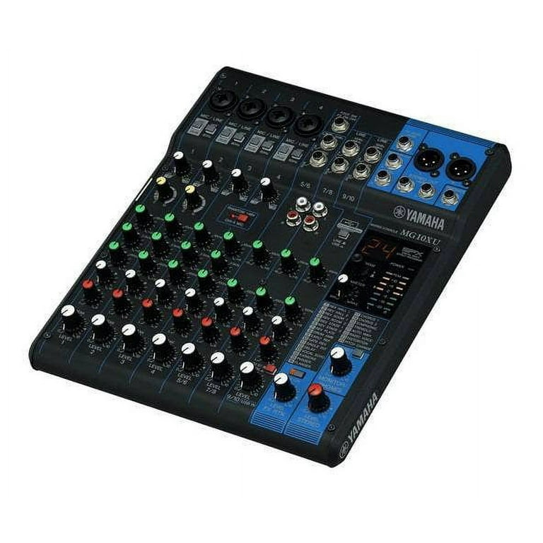 Yamaha MG10XU Electronic Music Analog Mixer with SPX - 10-channel