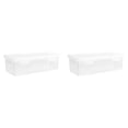 thumbnail image 2 of Bread Keeper for Countertop, Airtight Food Storage Container 7.48x3.54x2.36", Clear Bread Box for Homemade Loaves, Snacks, Cookies, Bagels, Donuts, Leakproof & Freshness Seal, 2 of 8