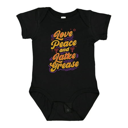 

Inktastic Funny Hanukkah Latke Quote Gift Baby Boy or Baby Girl Bodysuit