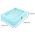 thumbnail image 2 of Detachable Ring Organizer Travel Ring Holder Jewelry Box Jewelry Display Case, 2 of 6