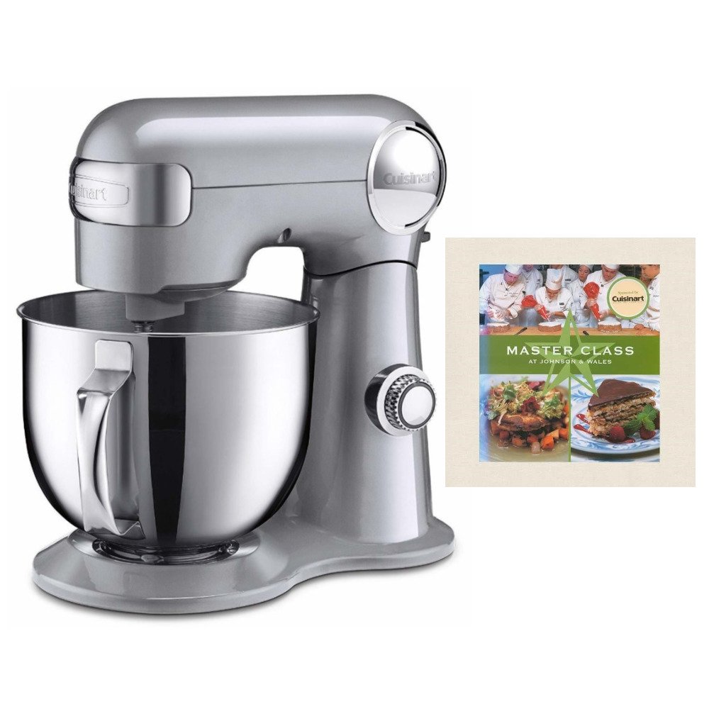 Cuisinart Precision Master 5.5-Quart Stand Mixer, Brushed Chrome with