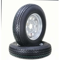 Free Country Trailer Tire Wheel Assembly ST205/75D15 6-Ply C 101L 5 Lug on 4.5" PCD Galvanized Mod Rim ,SET 2