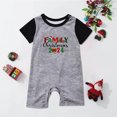 thumbnail image 2 of Odeerbi Christmas Pajamas for Family Plaid Holiday Short Sleeve Family Christmas Pajamas Matching Sets Toddler Fashion Plaid Print Tops Pants Sleepwear Xmas Family Matching PJs Set Green, 2 of 4