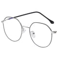 thumbnail image 3 of Gafas Irregulares Sunnimix Lentes Transparentes Planas Montura Completa Ligero Anti-azul Estilo Retro, 3 of 4