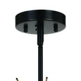 thumbnail image 6 of Vaxcel International C0256 24 in. Nikko 6 Light Semi-Flush Mount, Matte Black, 6 of 8