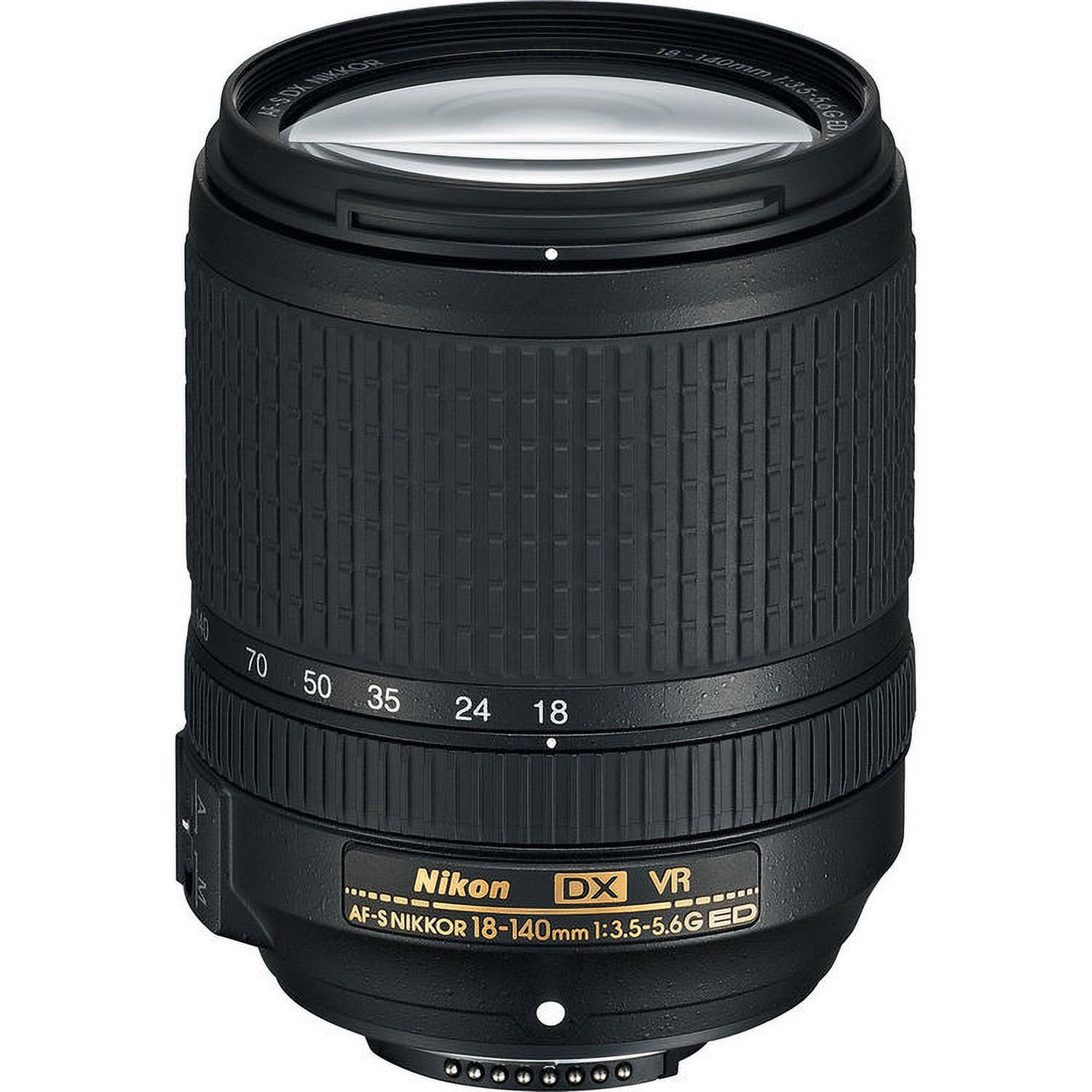 Nikon D7100 Digital SLR Camera 3 Lens: 18-140mm VR ||64GB ||Ultra Saving Kit, Black - image 3 of 10