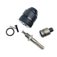 thumbnail image 2 of tegongse Metal Hand Drill 10mm Hand-tight Self-locking Chuck Impact Electric Hammer Wrench Turn Round Hexagonal Handle Accessory, 2 of 13