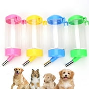 Meidiya 400ml No-Drip Dog Water Bottle/Feeder for Dogs/Cats and Other Small,Hanging Automatic Dog Water Bottle for Cages,Crates or Wall Mount