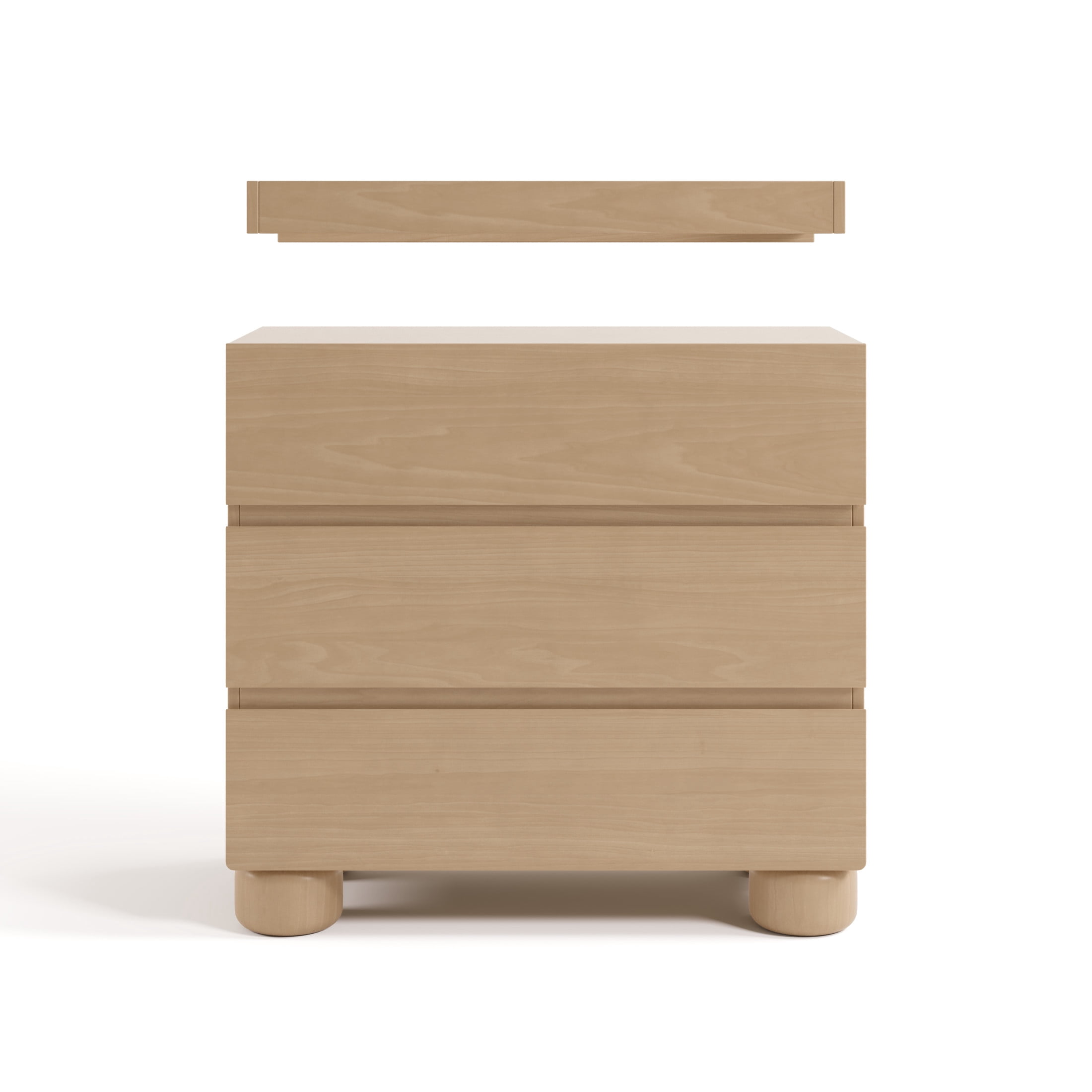Art of Nursery by Storkcraft Sorrento 3 Drawer Chest with Changing Topper - Driftwood