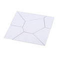 thumbnail image 1 of Light But Durable Mirror Wall Stickers, Removable Wall Sticker, Non- For Sofa Setting Wall TV Setting Wall, 1 of 3