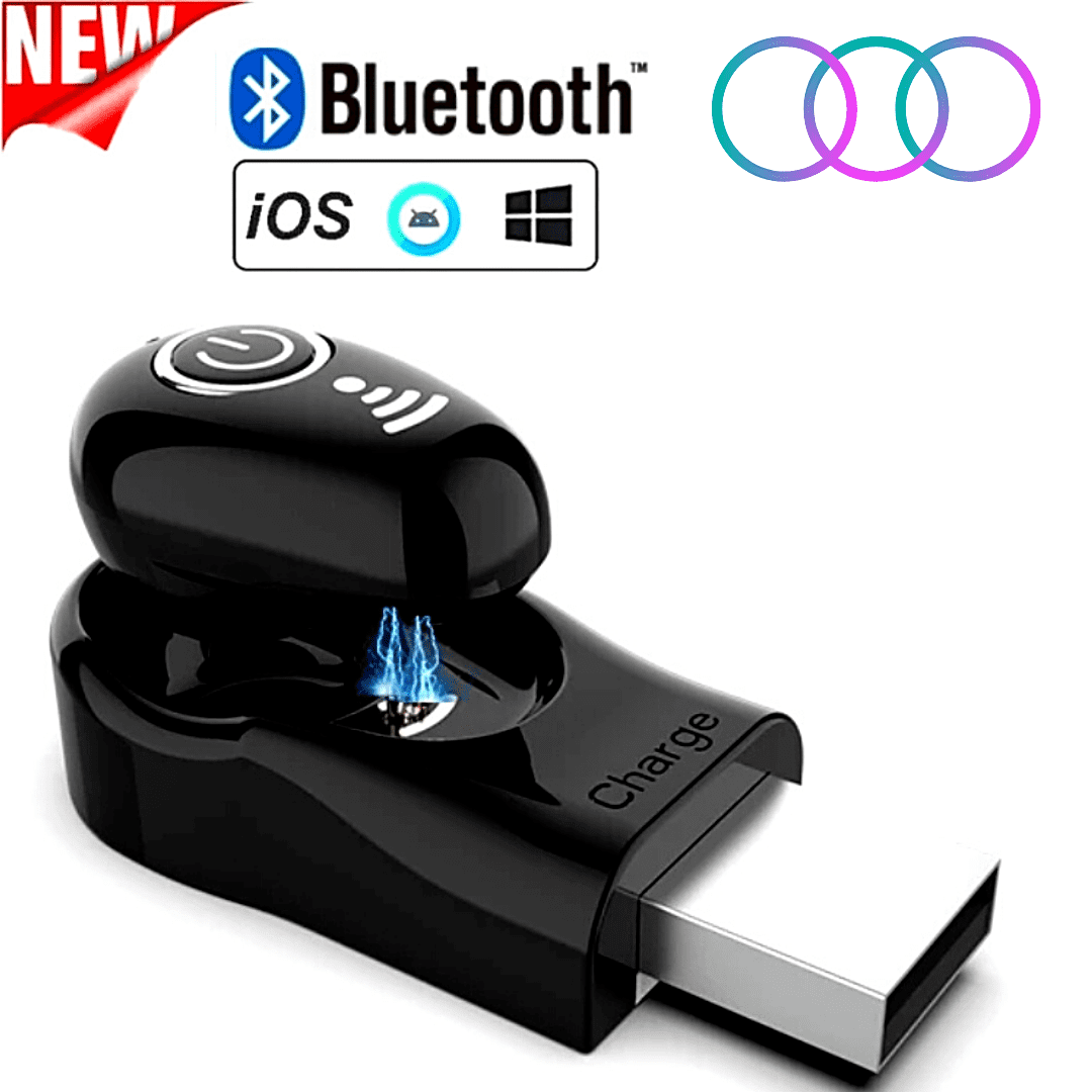 Bluetooth 5.0 True Wireless Earbuds with Charging Case Waterproof
