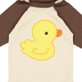 thumbnail image 4 of Inktastic Yellow Baby Duck Boys or Girls Long Sleeve Baby Bodysuit, 4 of 5