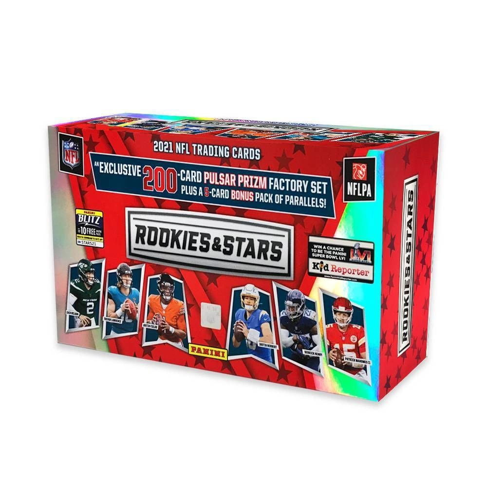 2021 Panini NFL Rookies & Stars Football Trading Card Set Plus Bonus Parallels Pack
