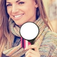 thumbnail image 2 of MasteelfCA Miroir Rétro avec Poignée, Miroir de Maquillage Portable pour Femmes, 2 of 8