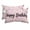 Light Pink Black, variant on Outdoor Chair Pillow Headrest for Patio Pool Chaise Lounge, Grass Green Birthday Recliner Head Pillow, Colorful Confetti Ribbons Polka Dots Classroom Waterproof Neck Lumbar Pillows & Insert 11x16x1