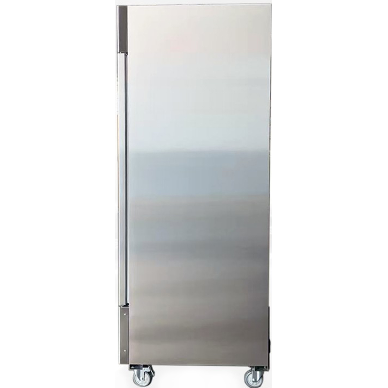 NSF Certified 3-Door Commercial Stainless Steel Freezer, 72 Cu.Ft. Heavy-Duty Reach-In Freezer