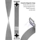 thumbnail image 3 of For Huami Amazfit Bip 3 Bip 3 Pro Milanese Band Metal Magnetic Watch Strap Clover Decor, Size: L - S, 3 of 5