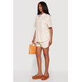 thumbnail image 2 of Women's High Waisted Striped Casual Shorts, 2 of 4