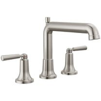 Delta T2736 Saylor Deck Mounted Roman Tub Filler - Brilliance Stainless