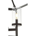 thumbnail image 3 of JONATHAN Y Anna 21" 4-light Metal/Glass LED Pendant, Oil Rubbed Bronze, 3 of 8