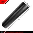 thumbnail image 4 of JFIT High Density Foam Roller, Solid Blue, 18-Inch, 4 of 4