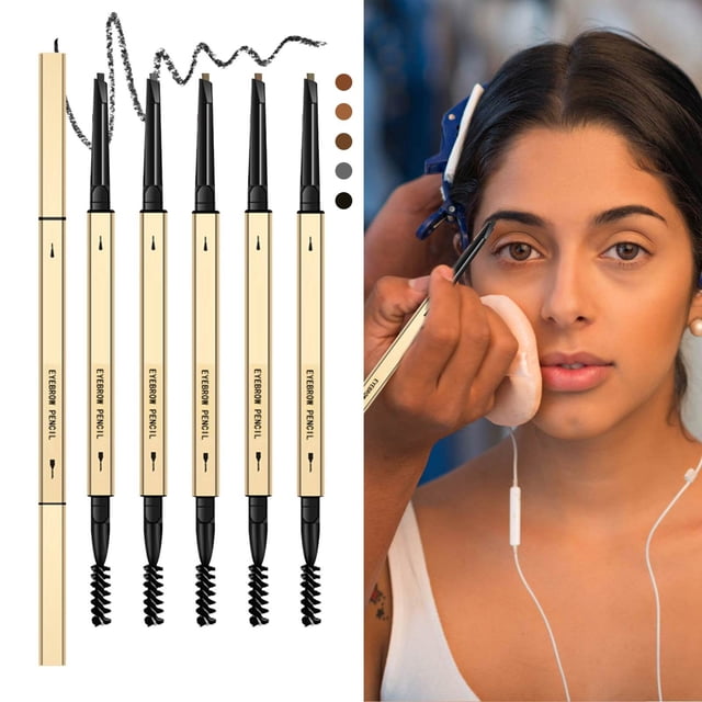 Eyebrow Pencil Ended Sketch Eyebrow Pencil Eyebrow Pencil Draw Tiny Eyebrows Fills In Sparse Areas Gaps Ultra Slim Defining Eyebrow Pencil, Eyebrow Pencil for Women