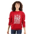 thumbnail image 3 of This is My Ugly Christmas Sweater Sweatshirt for Men or Women Brisco Brands M, 3 of 6