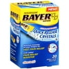 Bayer Aspirin Quick Release Citrus Burst Pain Reliever Crystals - 20 Ct