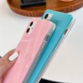 thumbnail image 3 of HAHDAXIA Cute Square Compatible with iPhone 11 Case, Glossy Candy Color Pattern Slim Soft Silicone TPU Bumper Anti-Drop Back Shockproof Protective Cases Cover for Women Girls(Pink), 3 of 6