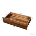 thumbnail image 4 of Yardi Yard Farmhouse 6-Drawer Chest for Bedroom, Wood Walnut Dresser Clothing Organizer, 4 of 8