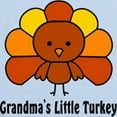 thumbnail image 2 of CafePress - Grandma's Little Turkey Infant Bodysuit - Baby Light Bodysuit, Size Newborn - 24 Months, 2 of 4