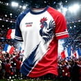thumbnail image 2 of Men's 2026 France Soccer Jerseys, France National Team Fan International Soccer Jersey, Casual Football Top for Game Day & Watch Party, 2 of 14