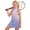 Purple, variant on Shadoumai Girl Golf Sleeveless Skirt Stand Up Collar Kid Tennis Outfit with Pocket Zip Up Sports Dress Athletic Workout Skirt,Athletic Tennis Girls Dress 2T