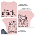 thumbnail image 3 of Camiseta con estampado de letras, camisa holgada de manga corta de gran tamaño para vacaciones, linda camisa divertida para mujer, verano, rosa, XL, 3 of 4