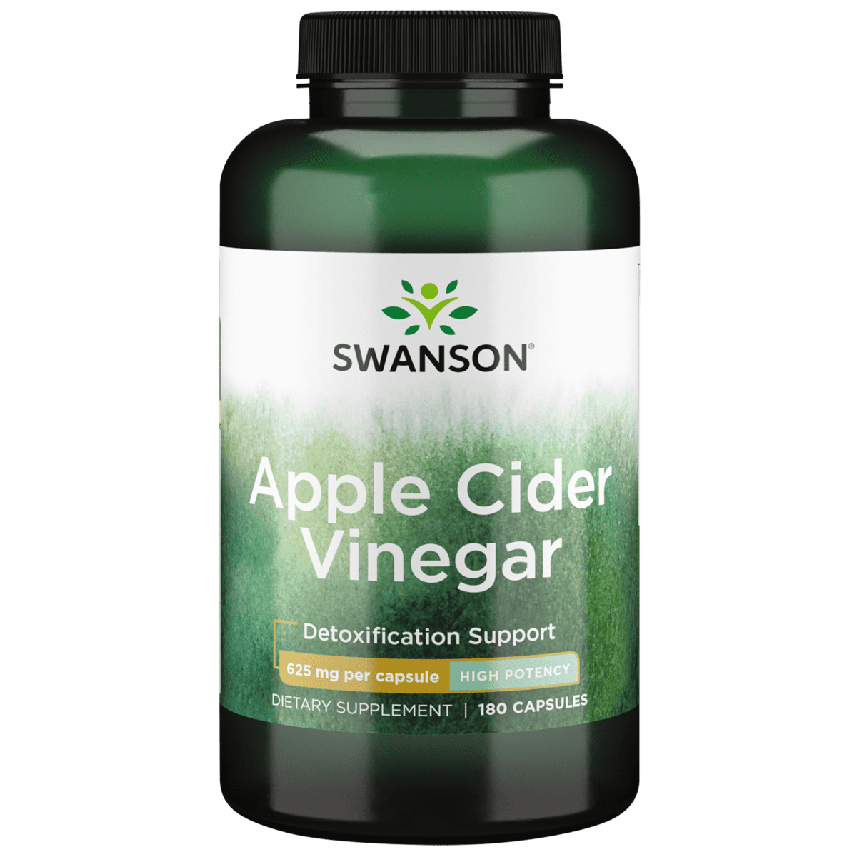 SWANSON, Apple cider vinger, 625 mg, 180 cap