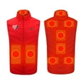 thumbnail image 2 of cllios Heated Vest Women Men USB Electric Heated Vest Heated Jacket Plus Size Winter Vest for Outdoor Motorcycle Camping Fishing Skiing, 2 of 5