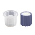 thumbnail image 1 of Striped Cylinder Candle Holder Molds for Making Tealight Holder Candle Holder Candlestick Home Decorations DIY Art Craft M, 1 of 4