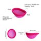 thumbnail image 2 of Copas menstruales reutilizables para mujeres diseñadas con silicona flexible de grado médico (púrpura, L), 2 of 5