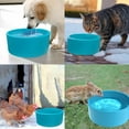 thumbnail image 7 of Heated Water Bowl for Dog & Cat, Outdoor Heated Dog Bowl, Waterproof Heated Pet Bowl Smart Thermal-Dish in Winter for Outside Heated Waterer for Dog, Cat, Chicken,Duck, 108oz 30 Watts, 7 of 7