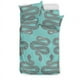 thumbnail image 1 of Juego de cama con estampado tribal de serpientes, 1 of 5