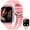 Purple Shell Pink Strap, variant on Smart Watch, Multi Sport Mode, Incoming Call Alert, Message Alert Viewing, Multiple APP Alerts, Suitable For Men & Women, Sports Watch, Compatible With for iphone/Andriod, Suitable For Holiday Gifts