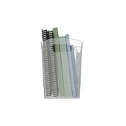 Mainstays 12 Qt Clear Plastic Storage Bin Organizer with Carrying Handles, Narrow Rectangular Utility Container for Pantry, Closet, Cabinet and Shelf Storage