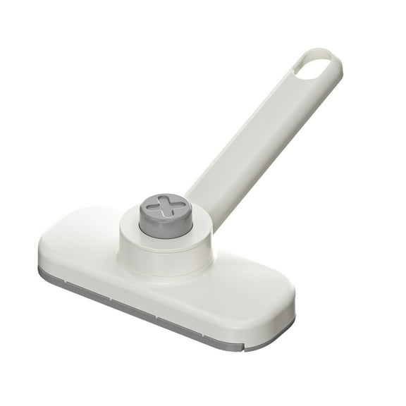 Cloth Changing Mini Mop, No-Touch Disposable Mini Mop Compatible with Face Towels, 360° Rotating Flat Floor Mops for Small Spaces Gray