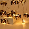 thumbnail image 4 of Gustave 20 LED Bat Lights Halloween String Lights Home Indoor Outdoor Decoration Party Garden Yard Decor Steady Warm Light, 9.8ft/3m, 4 of 10
