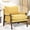Yellow, variant on Premium Velvet Upholstery / Perfect for Office Breaks / Comfortable Seating