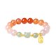 thumbnail image 1 of Elegante pulsera de ágata para mujer con colgante de gato de jade, 1 of 2